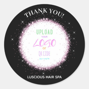 *~* LOGO PHOTO UPLOAD THANK YOU Label Envelop Seal