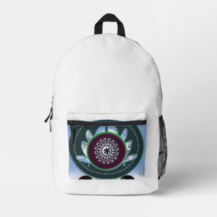 Logo Position 2 Zoom Twice Printed Backpack