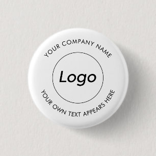 Logo Professional Business promotional 3 Cm Round Badge