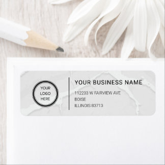 Logo Professional Business Return Address Label