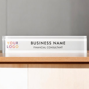 Logo Professional Simple Nameplate