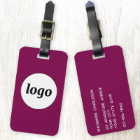 Logo Promotional Magenta Pink Business Branding