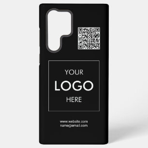 Logo QR Code Black Samsung Galaxy Case