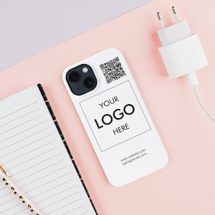 Logo QR Code Business Professional iPhone Case