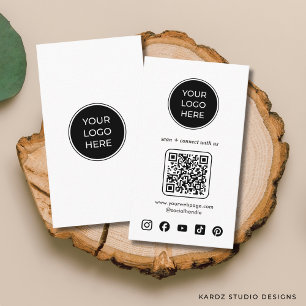  Logo QR Code Custom Icons Social Media Business Card