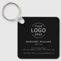 Logo QR Code Minimalist Professional Business Card