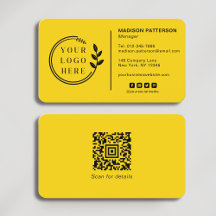 Logo QR Code Social Media Corporate Modern