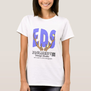 Logo & QR-Code T-Shirt Edelhert Design Studio
