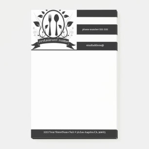 Logo Restaurant Post-it Notes