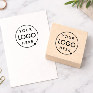 Logo Rubber Stamp Business Custom Branded 