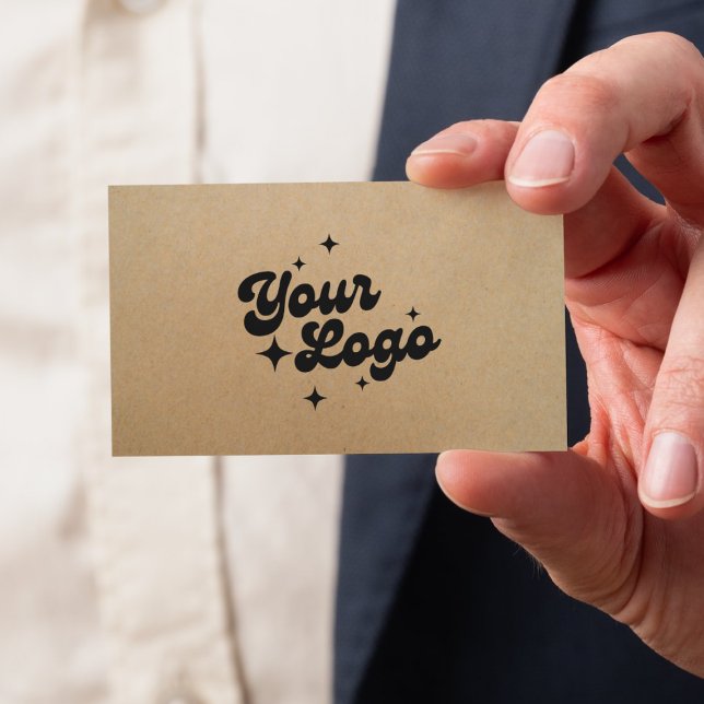 Logo Rustic Kraft Business Card (Creator Uploaded)