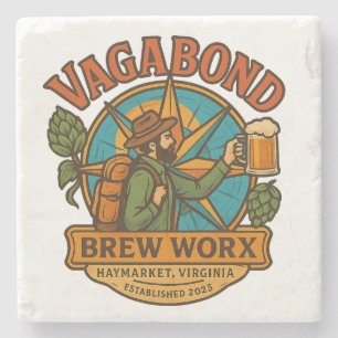 Logo Sandstone Coaster