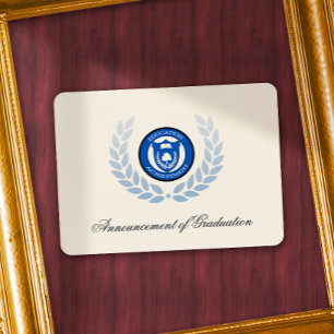 Logo School or College Graduation Announcements