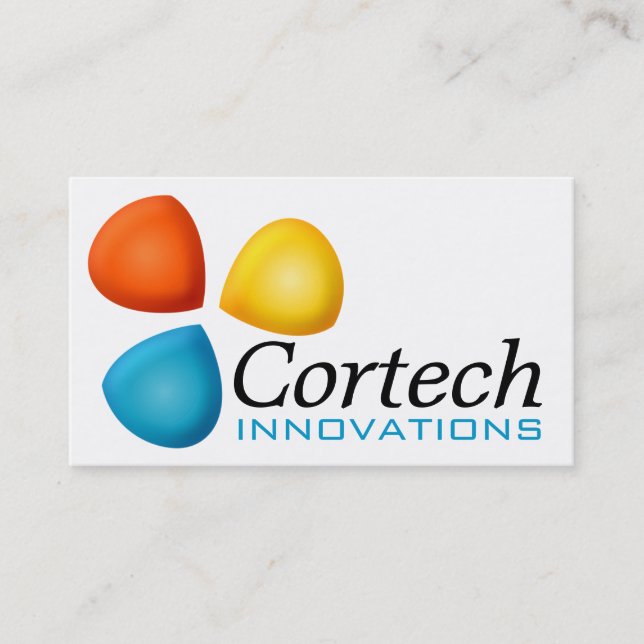 Logo - Shamrock Tri-colour Business Card (Front)