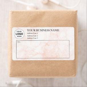 Logo Shipping Business Professional Label