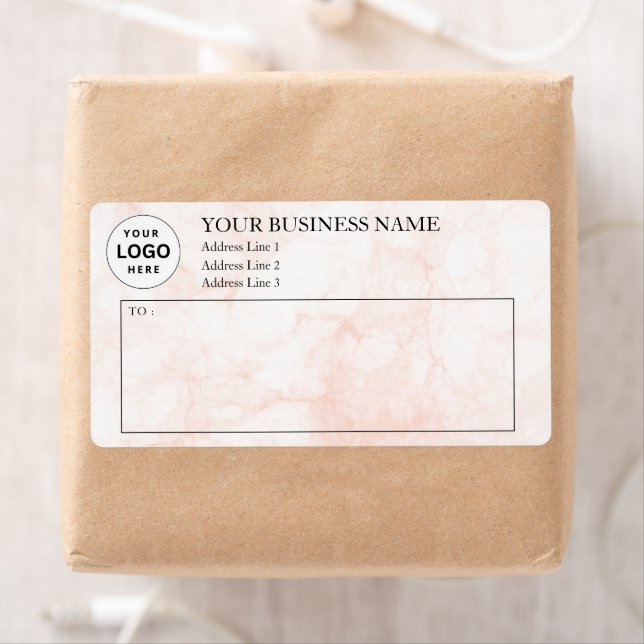 Logo Shipping Business Professional Label (Insitu)