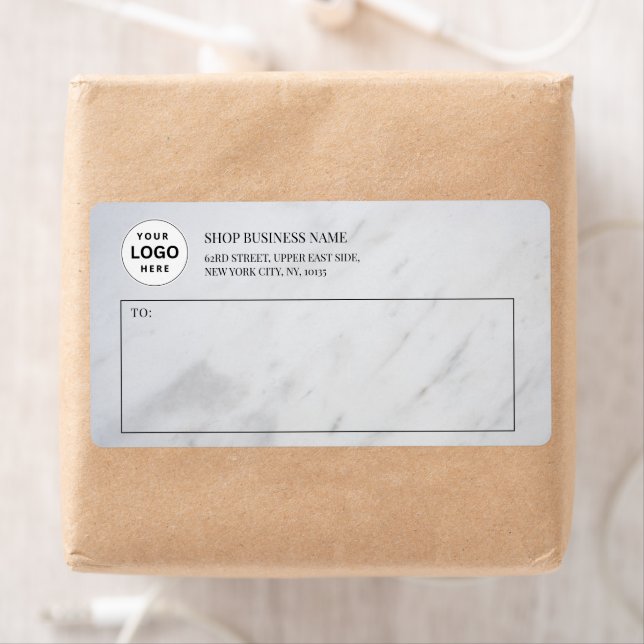 Logo Shipping Business Professional Label (Insitu)