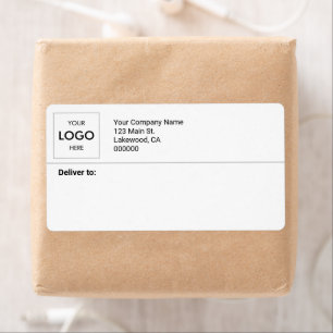 Logo Shipping Business Professional Label