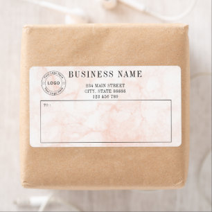 Logo Shipping Business Professional Label