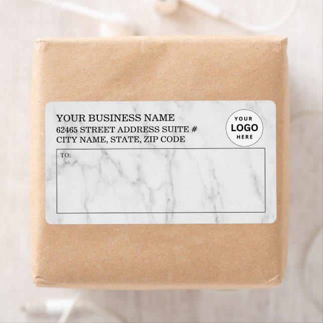 Logo Shipping Business Professional Label (Insitu)