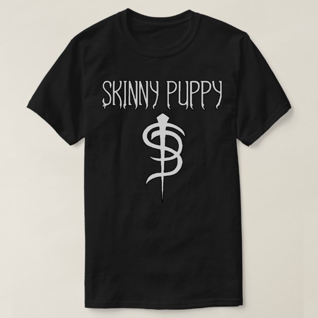 logo skinny puppy group music is the best Sticker  T-Shirt (Design Front)