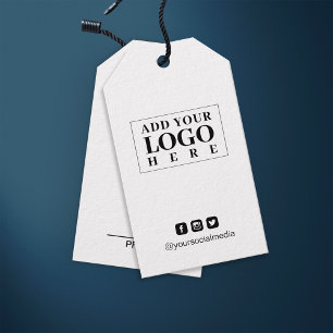 Logo Social Media Professional Hang Tag