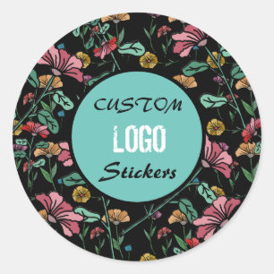 Logo stickers, custom logo, custom stickers, label
