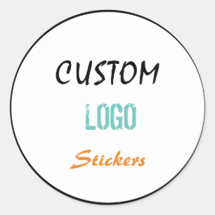 Logo stickers, custom logo, custom stickers, label