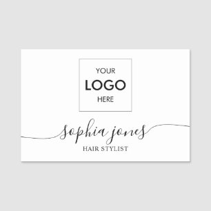 Logo Stylish Script Name Tag