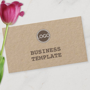 Logo Template Simple Rustic Minimalist Vintage  Business Card