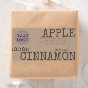 Logo Template Soap Product Packaging Stylish Messy