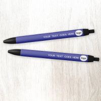 Logo Text Blue Business Branding Promotional