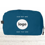 Logo Text Business Promotional Branding Teal Green<br><div class="desc">Add your own logo to this design. Minimalist and professional. Change or remove the top and lower text, add your name, company slogan, phone number or website. Great for a promotional product for your employees, staff, clients and customers. Ideal for trade shows, travel, corporate or sporting events and giveaways. For...</div>