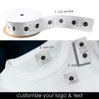 Logo & Text Clothing Labels Sew On Sewing Label
