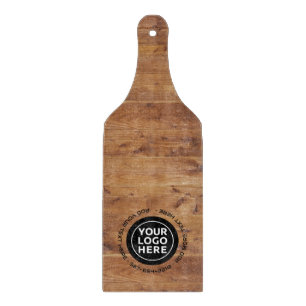 LOGO & TEXT Custom Business Glass Cutting Board