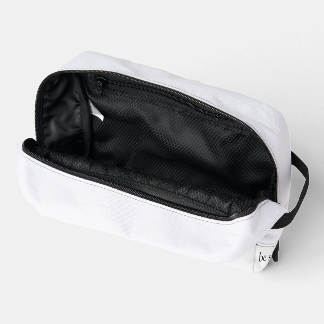 Logo Toiletry Bag (Open)