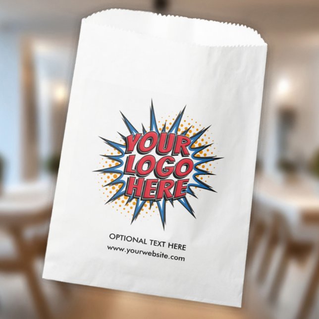 Logo Upload Custom Business Paper Favour Bags (Creator Uploaded)