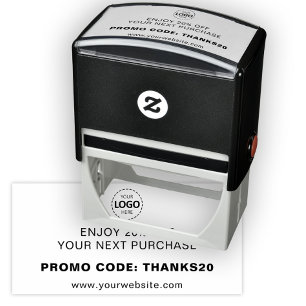 Logo Upload Custom Discount Self-inking Stamp