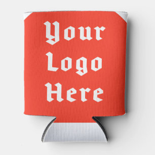 Logo Upload Old English Golf Team Name Can Cooler