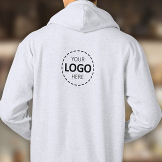 Logo Upload Template - Back Only - Create Your Own Hoodie