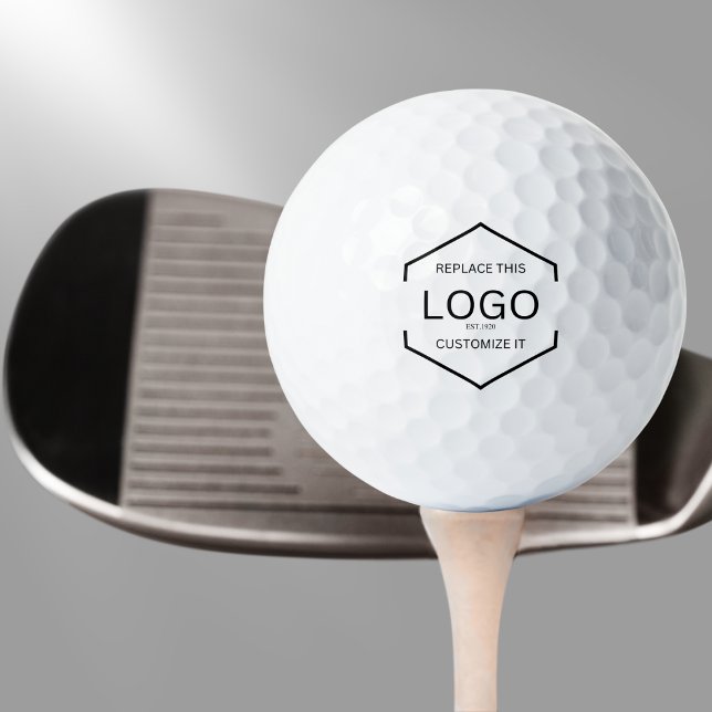 Logo White Background Business Promotional Golf Balls (Creator Uploaded)