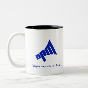 Logo with Mission Two-Tone Coffee Mug