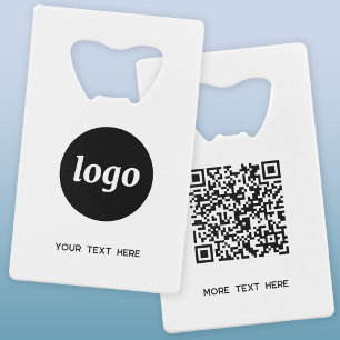 Logo With Text QR Code Business