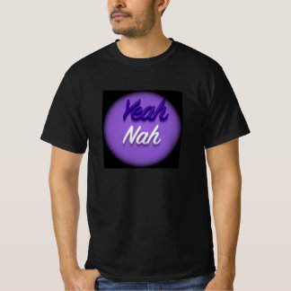 Logo: "Yeah Nah" t-shirt. T-Shirt