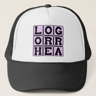 Logorrhoea, Incoherent Talkativeness Trucker Hat