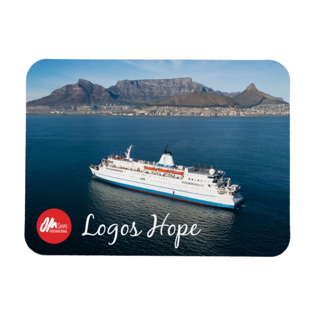 Logos Hope in Cape Town Magnet II (Horizontal)