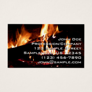 Logs in the Fireplace Warm Fire Photography