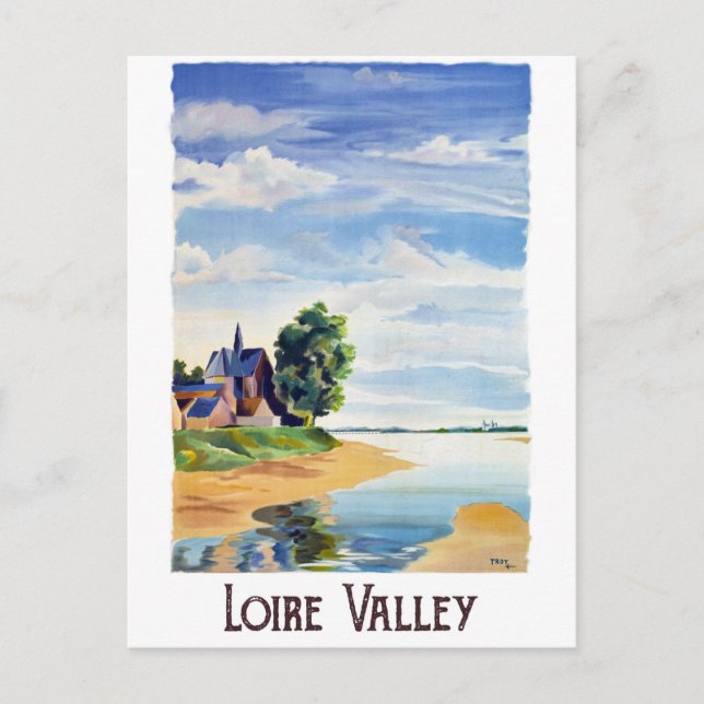 Loire Valley, France Postcard (Front)
