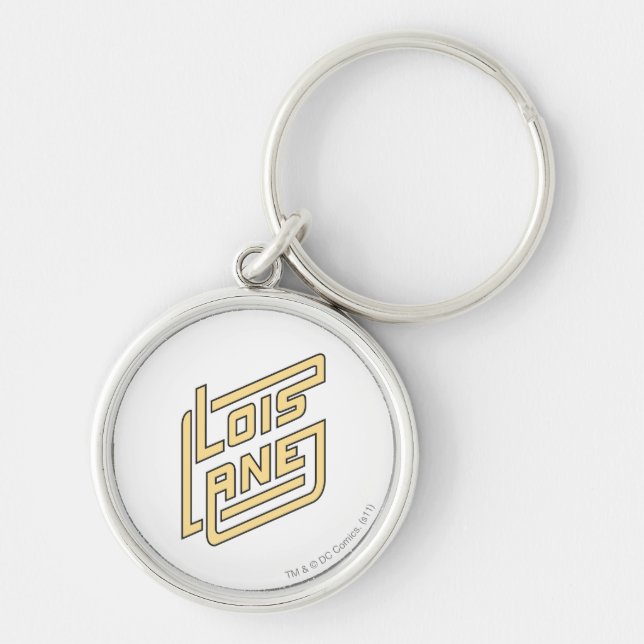 Lois Lane Logo Key Ring (Front)