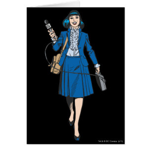 Lois Lane with Microphone